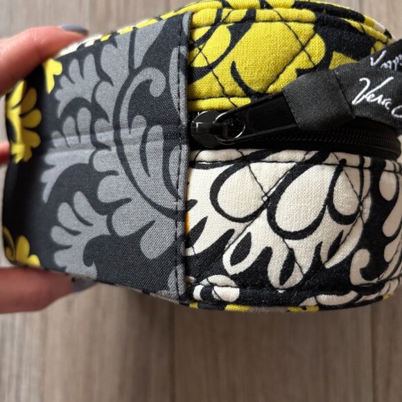 Vera Bradley Baroque Floral Pattern Jewelry Case Quilted Cotton Travel Organizer - Picture 14 of 17